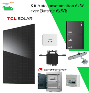 Kit autoconsommation 6000W...