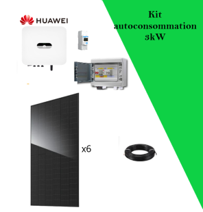 Kit autoconsommation 3000W...