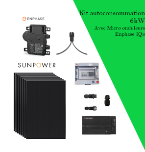 Kit autoconsommation 6000W...