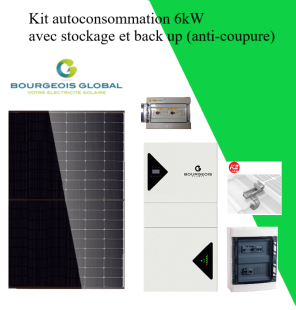 Kit autoconsommation 6000W...